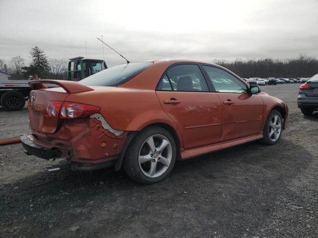 1YVHP80D555M59948 - 2005 MAZDA 6 S ORANGE photo 3