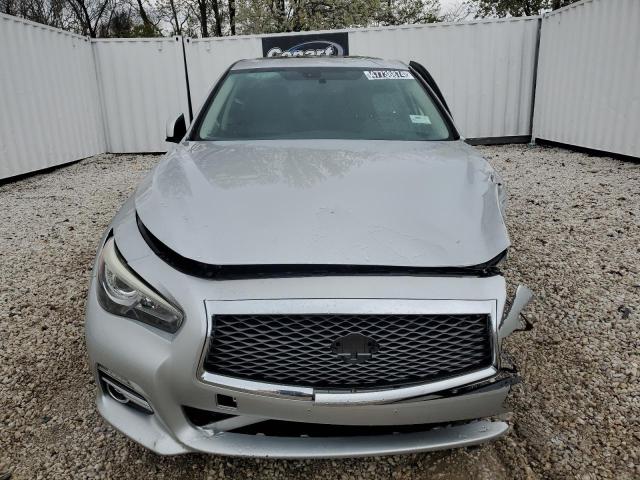 JN1EV7AP7HM733276 - 2017 INFINITI Q50 PREMIUM SILVER photo 5