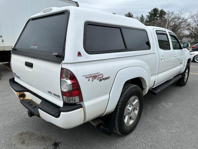 3TMMU4FNXAM018777 - 2010 TOYOTA TACOMA DOUBLE CAB LONG BED WHITE photo 3