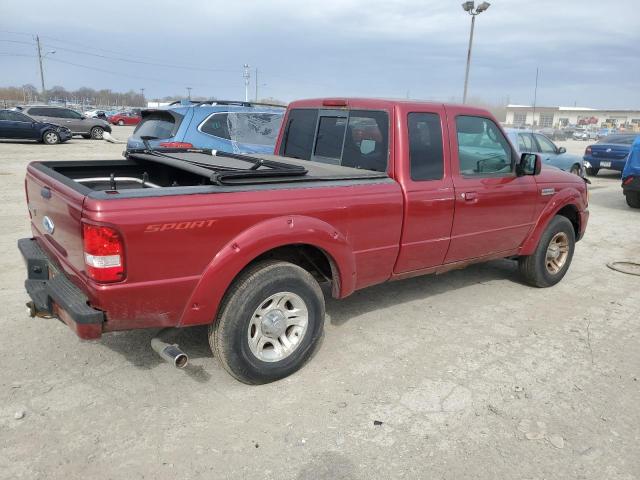 1FTYR44U97PA70241 - 2007 FORD RANGER SUPER CAB RED photo 3