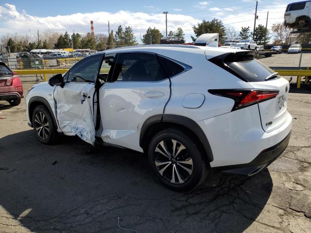 JTJBARBZ3K2206634 - 2019 LEXUS NX 300 BASE თეთრი ფოტო 2