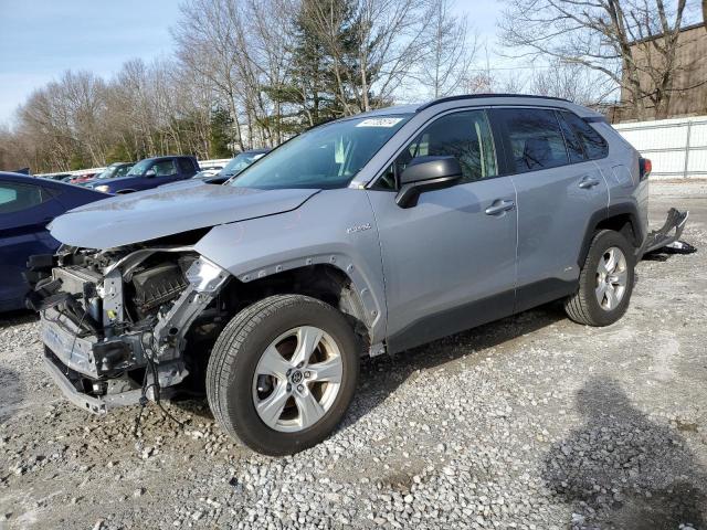 JTMLWRFV7MD559627 - 2021 TOYOTA RAV4 LE SILVER photo 1