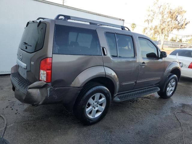 5N1AR18B48C602332 - 2008 NISSAN PATHFINDER S BROWN photo 3