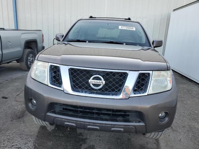 5N1AR18B48C602332 - 2008 NISSAN PATHFINDER S BROWN photo 5