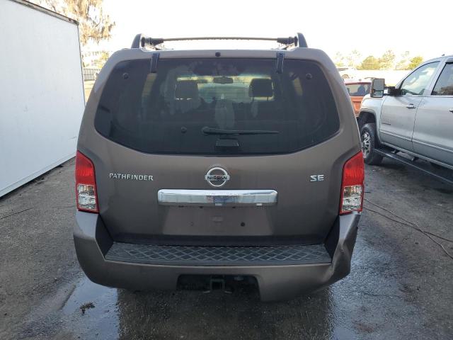 5N1AR18B48C602332 - 2008 NISSAN PATHFINDER S BROWN photo 6