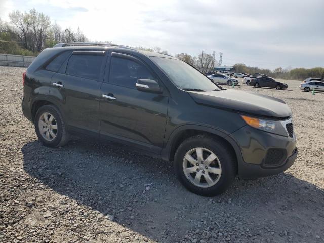 5XYKT3A21CG262268 - 2012 KIA SORENTO BASE GREEN photo 4