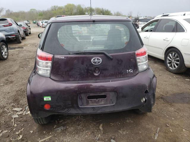 JTNJJXB02CJ019912 - 2012 TOYOTA SCION IQ BURGUNDY photo 6