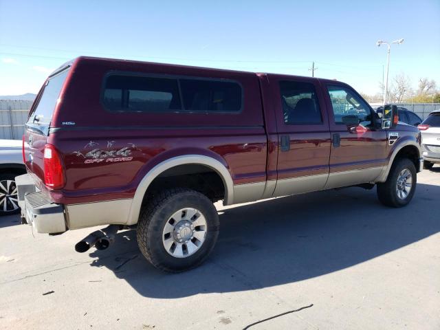 1FTWW31R88EB10848 - 2008 FORD F350 SRW SUPER DUTY BROWN photo 3