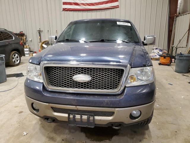 1FTPX14526NA54286 - 2006 FORD F150 BLUE photo 5