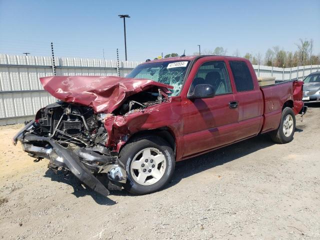 1GCEC19Z55Z120058 - 2005 CHEVROLET SILVERADO C1500 BURGUNDY photo 1