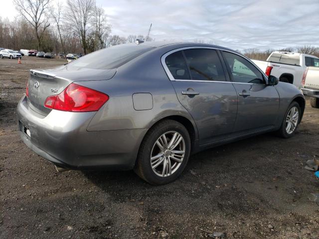 JN1DV6AR7CM861310 - 2012 INFINITI G25 GRAY photo 3