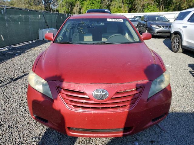 4T4BE46K78R039474 - 2008 TOYOTA CAMRY CE RED photo 5