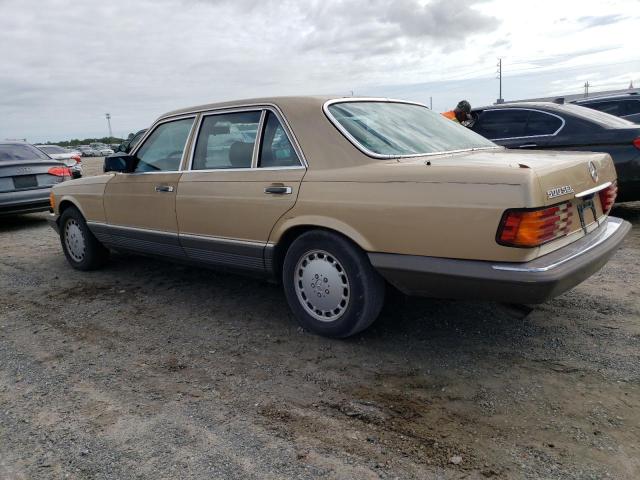 WDBCA37D9FA168628 - 1985 MERCEDES-BENZ 500 SEL GOLD photo 2