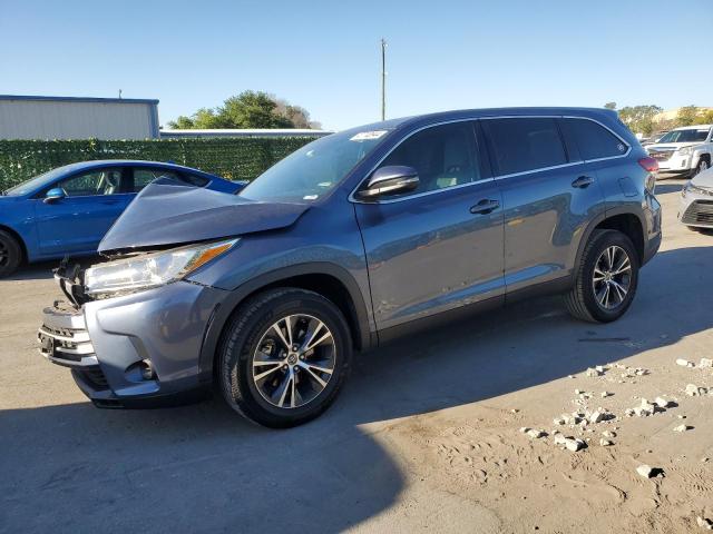 5TDZZRFH0KS350212 - 2019 TOYOTA HIGHLANDER LE BLUE photo 1