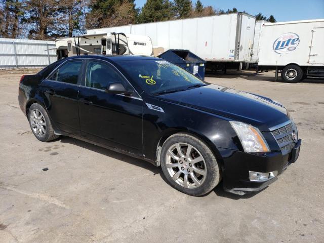 1G6DS57V580213325 - 2008 CADILLAC CTS HI FEATURE V6 BLACK photo 4