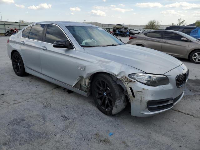 WBA5B1C56ED479616 - 2014 BMW 535 I SILVER photo 4