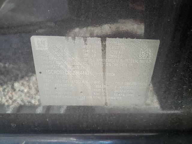 1GCRCREC2GZ304443 - 2016 CHEVROLET SILVERADO C1500 LT CHARCOAL photo 12