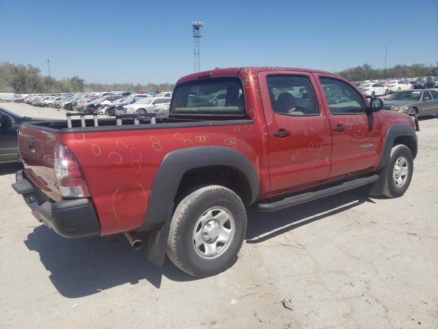 3TMJU62N79M079990 - 2009 TOYOTA TACOMA DOUBLE CAB PRERUNNER RED photo 3