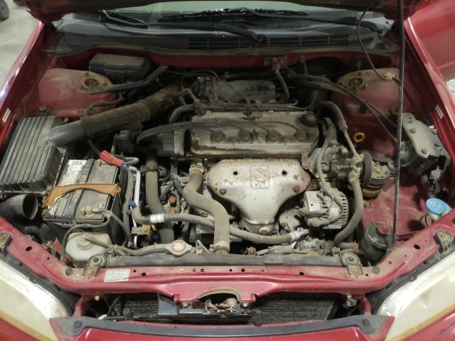 JHMCG56762C020506 - 2002 HONDA ACCORD SE RED photo 11