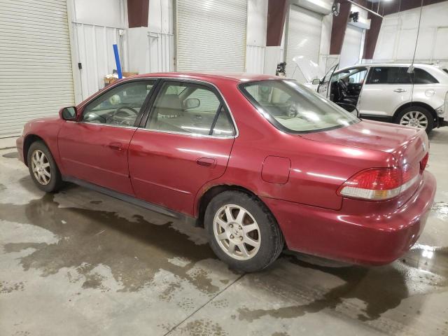 JHMCG56762C020506 - 2002 HONDA ACCORD SE RED photo 2