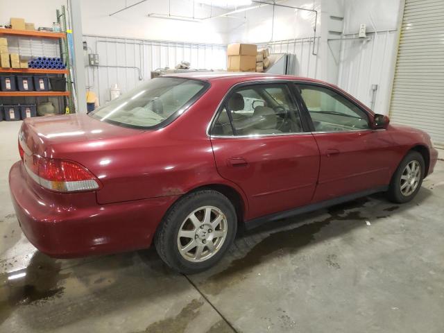 JHMCG56762C020506 - 2002 HONDA ACCORD SE RED photo 3