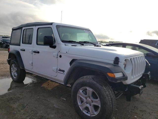 1C4HJXDN6PW595765 - 2023 JEEP WRANGLER SPORT WHITE photo 4