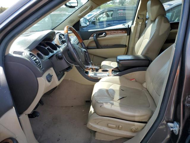 5GAKRCED8CJ372634 - 2012 BUICK ENCLAVE BROWN photo 7