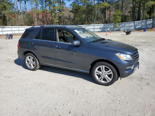 4JGDA5HB4FA477434 - 2015 MERCEDES-BENZ ML 350 4MATIC GRAY photo 4