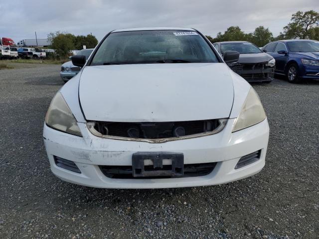 JHMCM56787C003884 - 2007 HONDA ACCORD EX WHITE photo 5