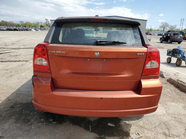 1B3HB48B17D509335 - 2007 DODGE CALIBER SXT ORANGE photo 6