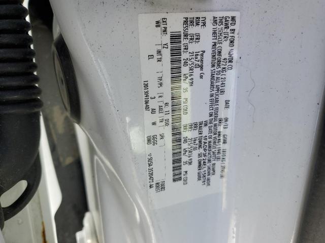 1FADP3F24EL158781 - 2014 FORD FOCUS SE WHITE photo 12