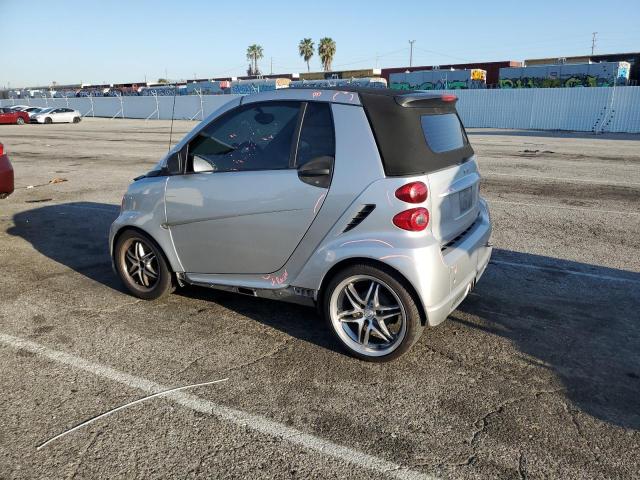 WMEEK31X69K297923 - 2009 SMART FORTWO PASSION GRAY photo 2