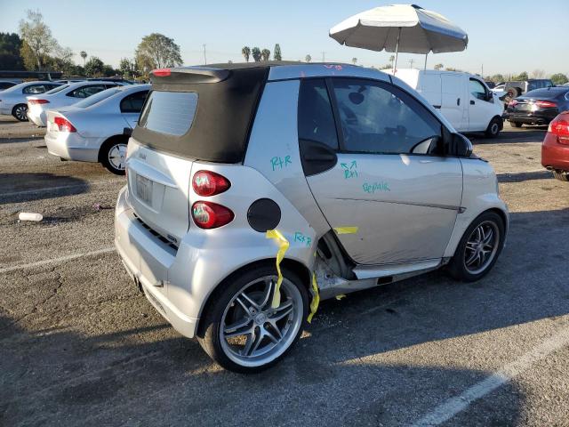 WMEEK31X69K297923 - 2009 SMART FORTWO PASSION GRAY photo 3