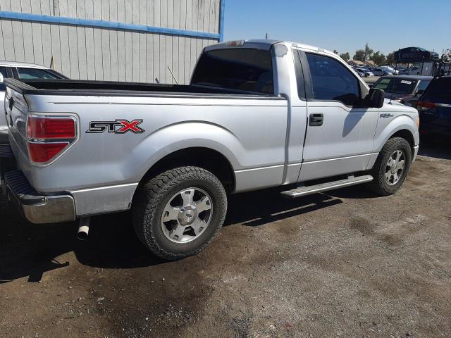 1FTMF1CW9AKA90051 - 2010 FORD F150 SILVER photo 3