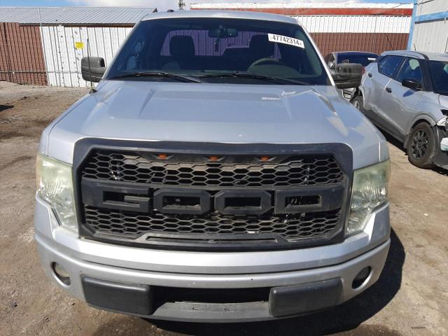 1FTMF1CW9AKA90051 - 2010 FORD F150 SILVER photo 5