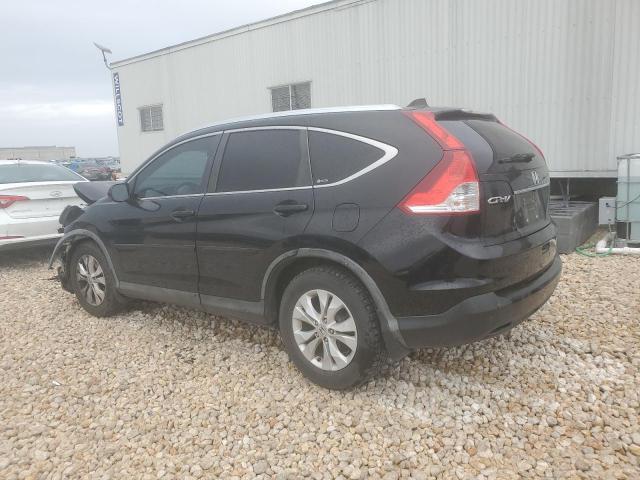 5J6RM3H79CL016869 - 2012 HONDA CR-V EXL BLACK photo 2