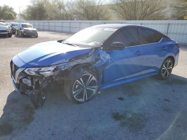 3N1AB8DVXNY267133 - 2022 NISSAN SENTRA SR BLUE photo 1