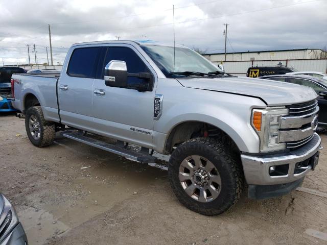 1FT7W2BT6HED66527 - 2017 FORD F250 SUPER DUTY SILVER photo 4