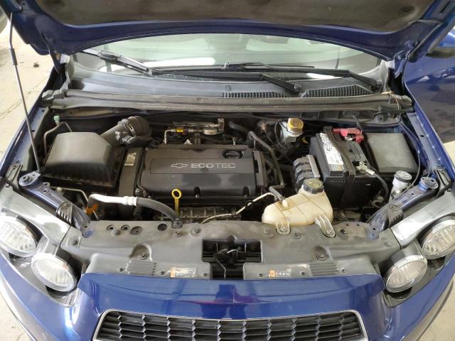 1G1JA6SHXD4230630 - 2013 CHEVROLET SONIC LS 蓝色 照片 11