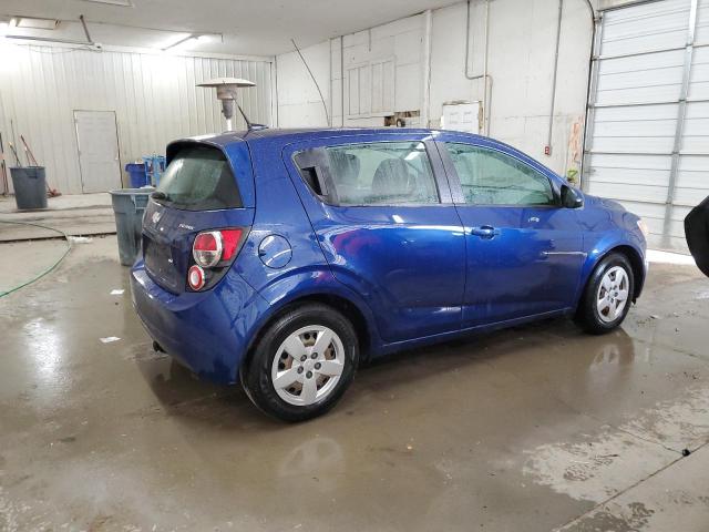 1G1JA6SHXD4230630 - 2013 CHEVROLET SONIC LS BLUE photo 3