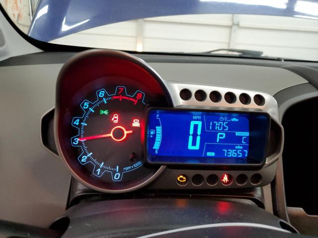 1G1JA6SHXD4230630 - 2013 CHEVROLET SONIC LS 蓝色 照片 9