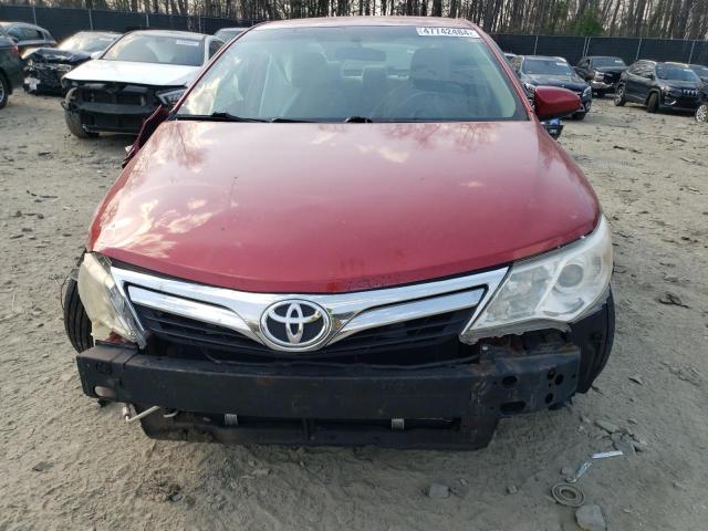 4T1BF1FK8EU773896 - 2014 TOYOTA CAMRY L RED photo 5