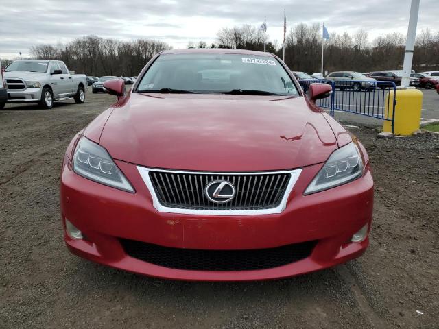 JTHCK262595030587 - 2009 LEXUS IS 250 RED photo 5