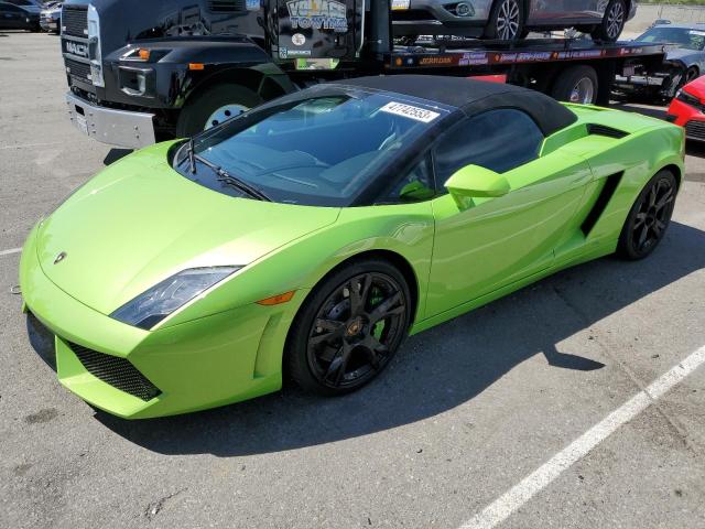 ZHWGU6AU5ALA08936 - 2010 LAMBORGHINI GALLARDO SPYDER GREEN photo 1