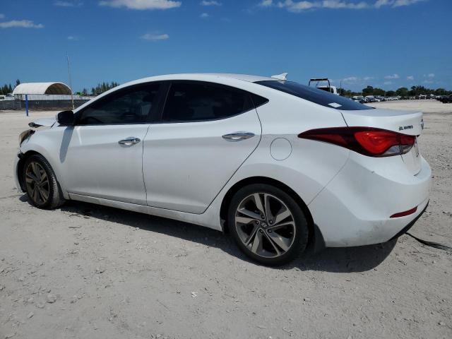 5NPDH4AE6EH498372 - 2014 HYUNDAI ELANTRA SE WHITE photo 2