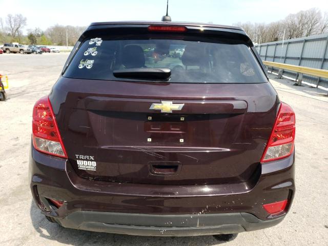 KL7CJKSB1MB305938 - 2021 CHEVROLET TRAX LS PURPLE photo 6