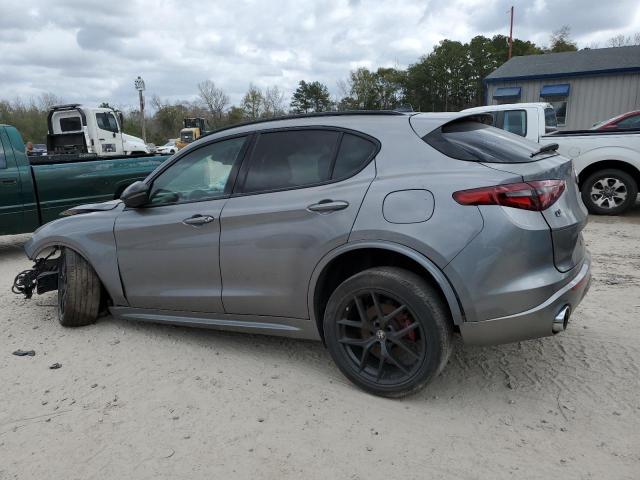 ZASPAKBNXM7D18289 - 2021 ALFA ROMEO STELVIO TI Մոխրագույն լուսանկար 2
