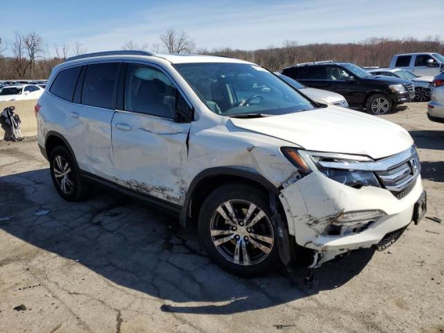 5FNYF6H52HB096733 - 2017 HONDA PILOT EXL WHITE photo 4