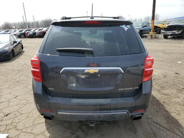 2GNFLGE38G6350174 - 2016 CHEVROLET EQUINOX LTZ BLACK photo 6