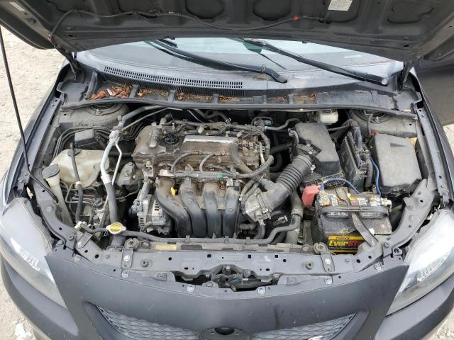 1NXBU40E69Z131953 - 2009 TOYOTA COROLLA BASE GRAY photo 11